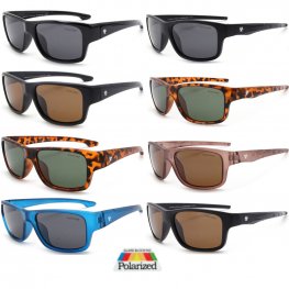 Biohazard Polarized Sunglasses, 2 Styles Mixed BIP017/9 Biohazard Polarized Sunglasses, 2 Styles Mixed BIP017/9