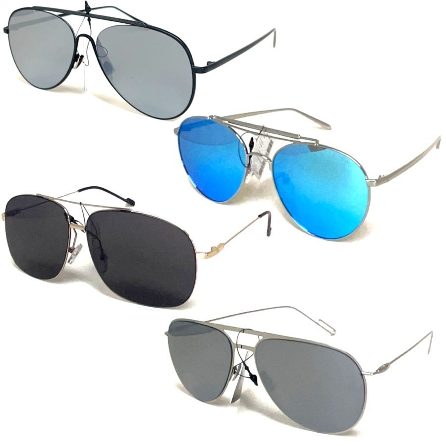 Classic Fashion Metal Aviator Sunglasses 86008