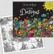 Colour 'N' Relax Cool Designs (46 Pages Adult Colouring Book) MM87103