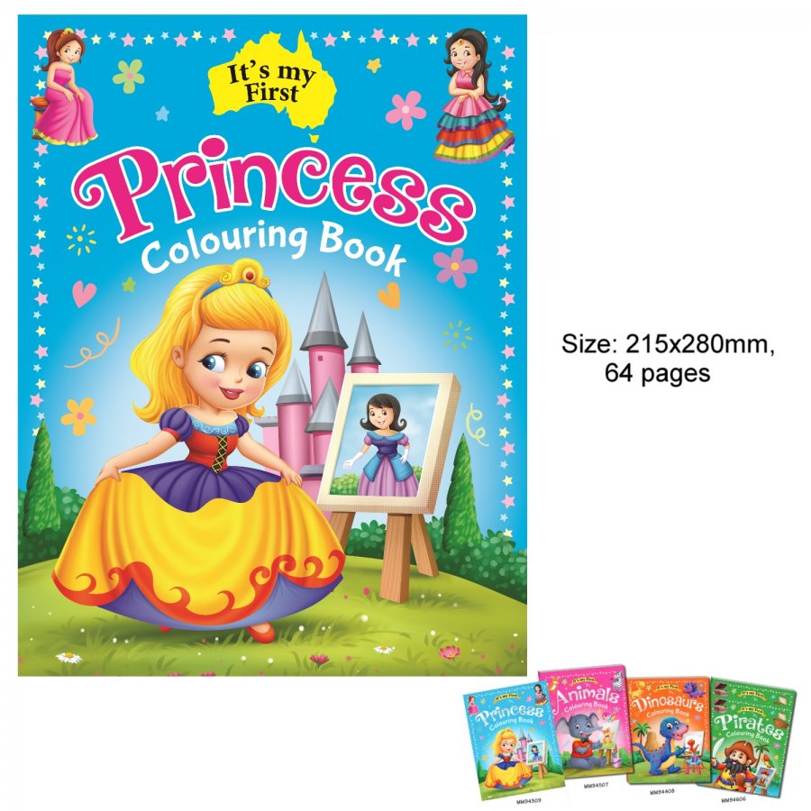 It\'s My First Princess Clolouring Book (MM94309)