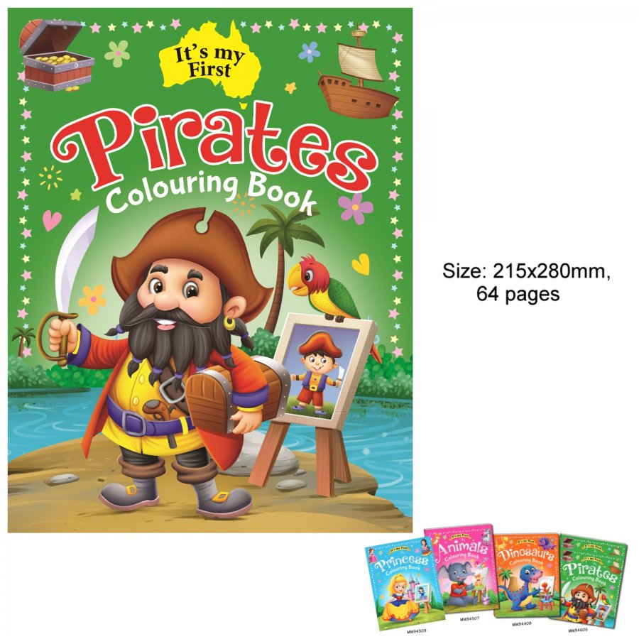 It\'s My First Pirates Clolouring Book (MM94606)