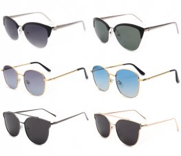 Classic Collection Polarized Metal Fashion Sunglasses (3 Style) PMF6105/6/7 Classic Collection Polarized Metal Fashion Sunglasses (3 Style) PMF6105/6/7